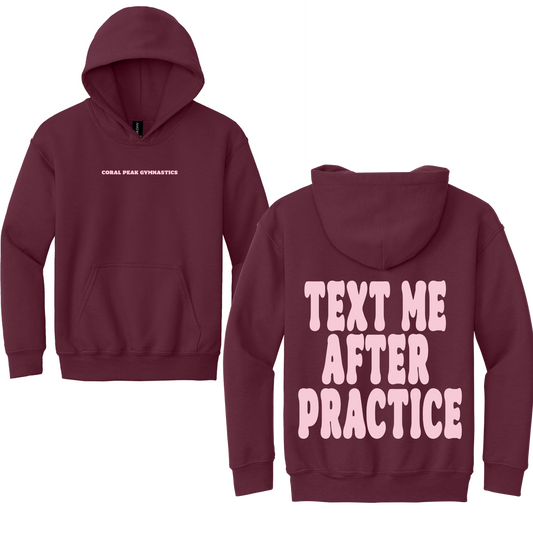 Coral Peak Gymnastics- Text me after practice