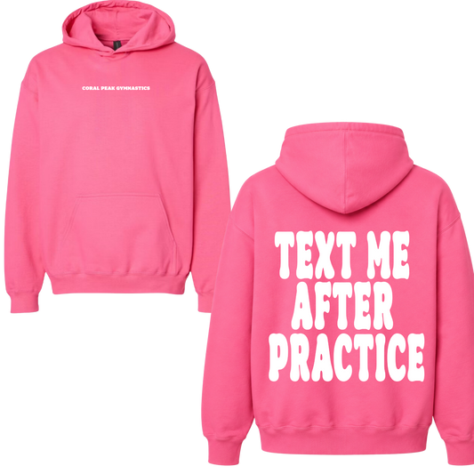 Coral Peak Gymnastics- Text me after practice