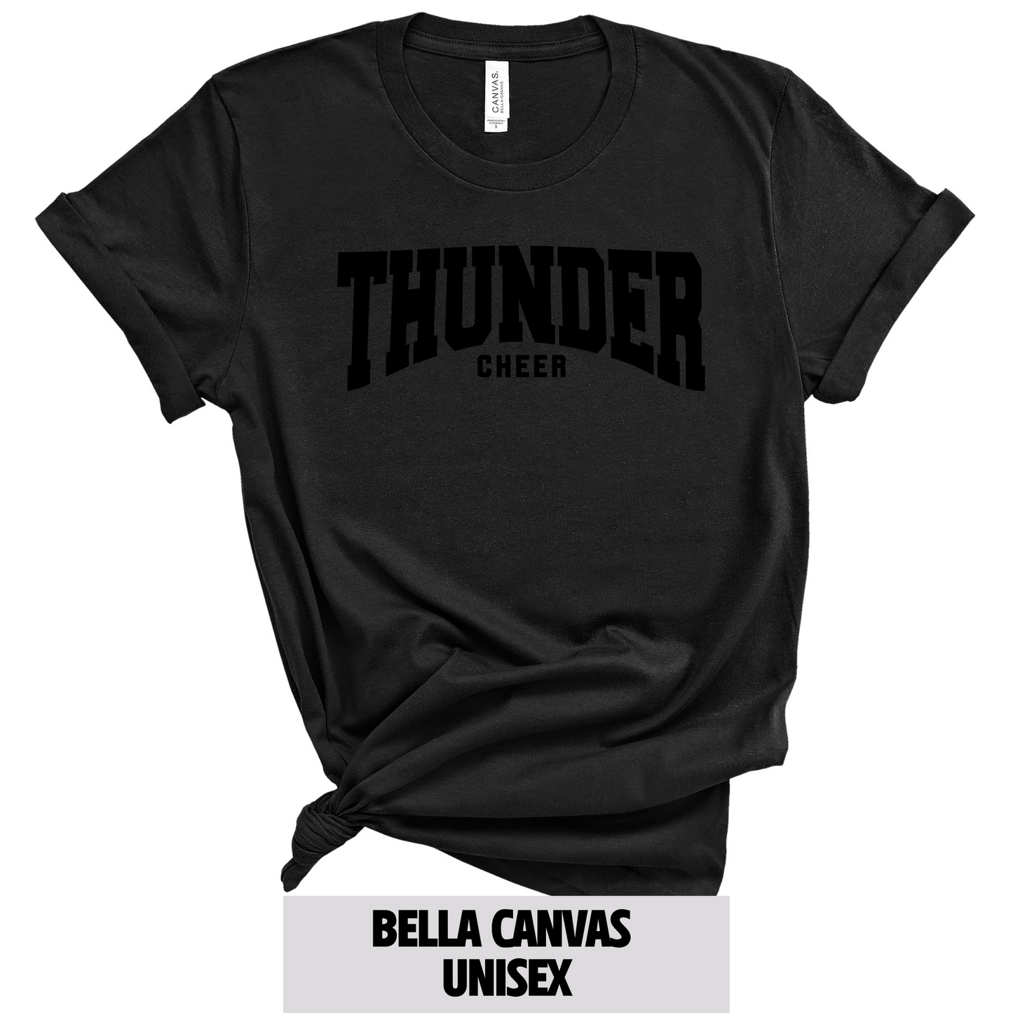 Thunder Cheer Puff Print