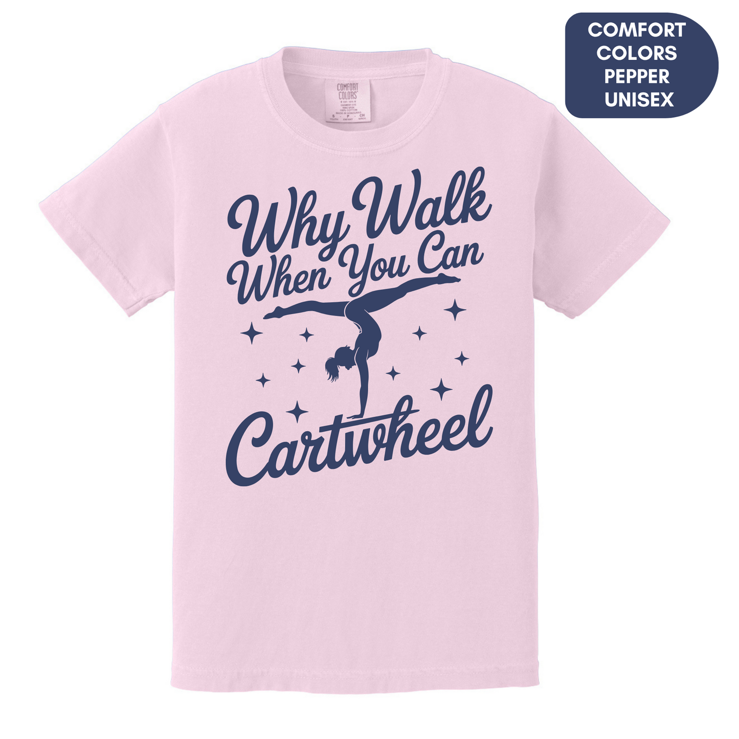Why Walk when you can cartwheel