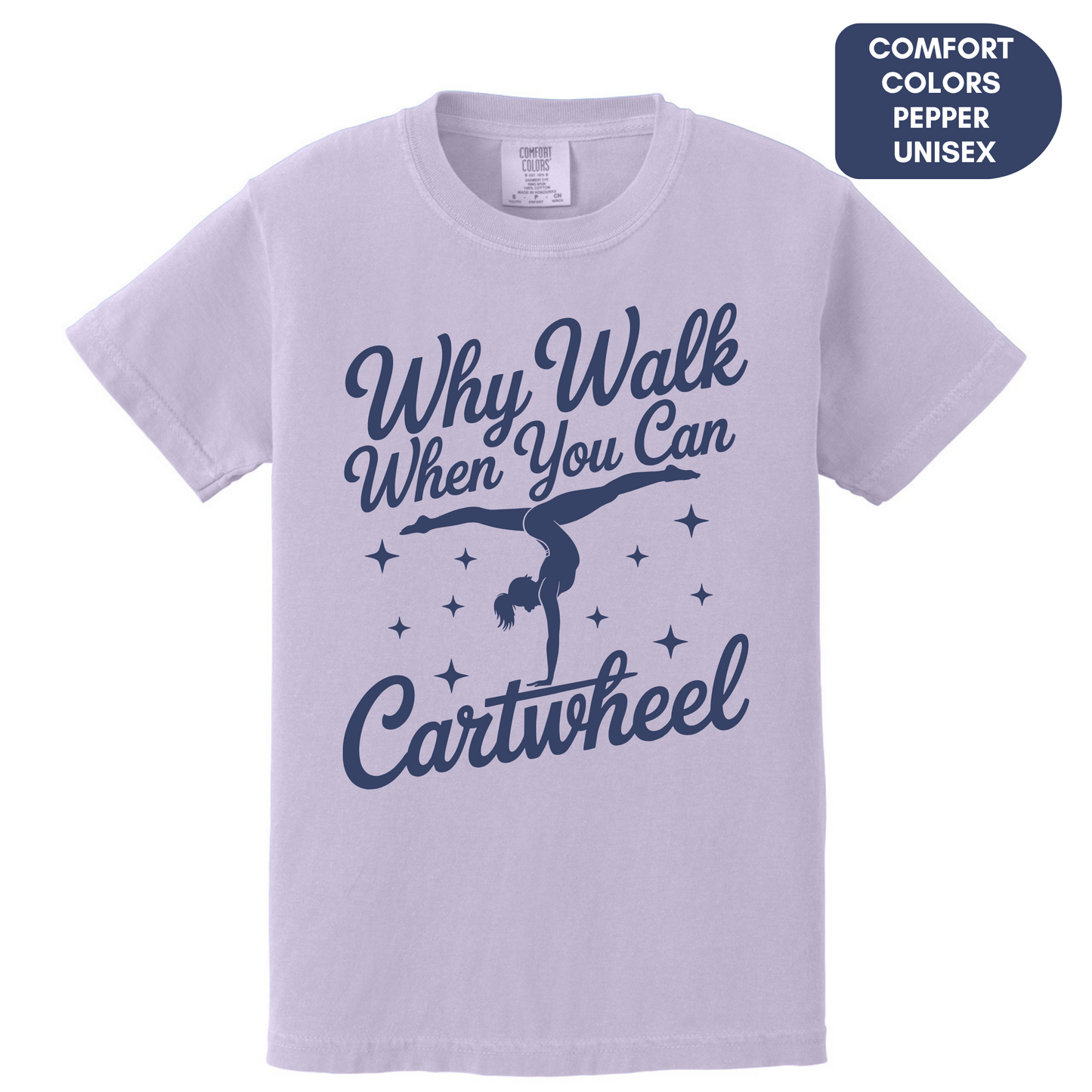 Why Walk when you can cartwheel