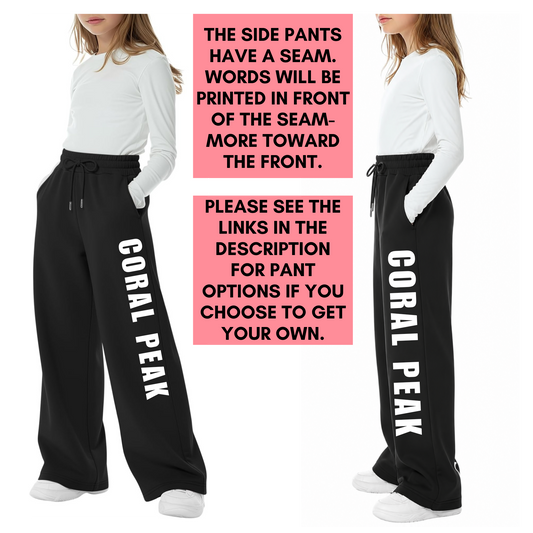 Coral Peak Gymnastics Sweatpants