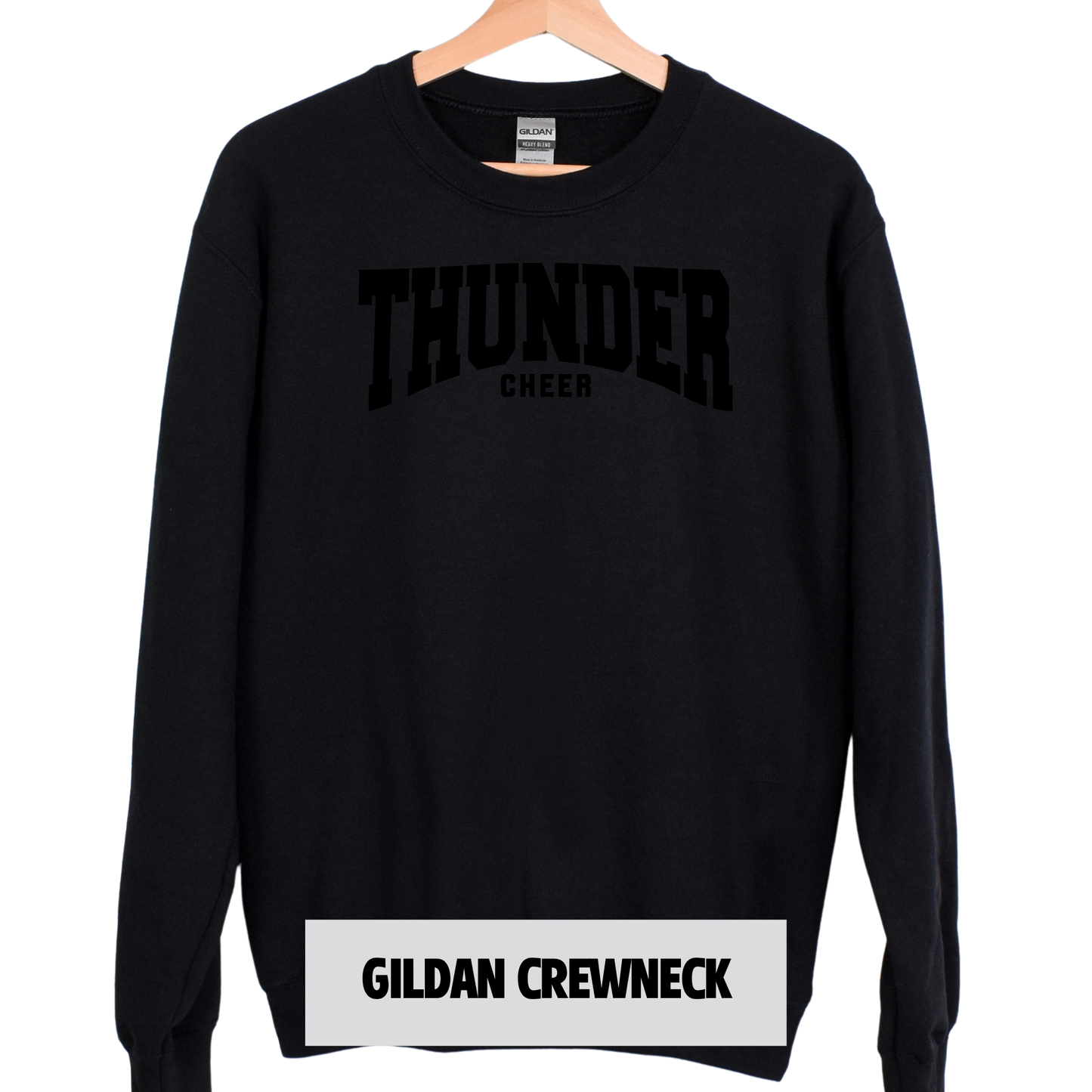 Thunder Cheer Puff Print