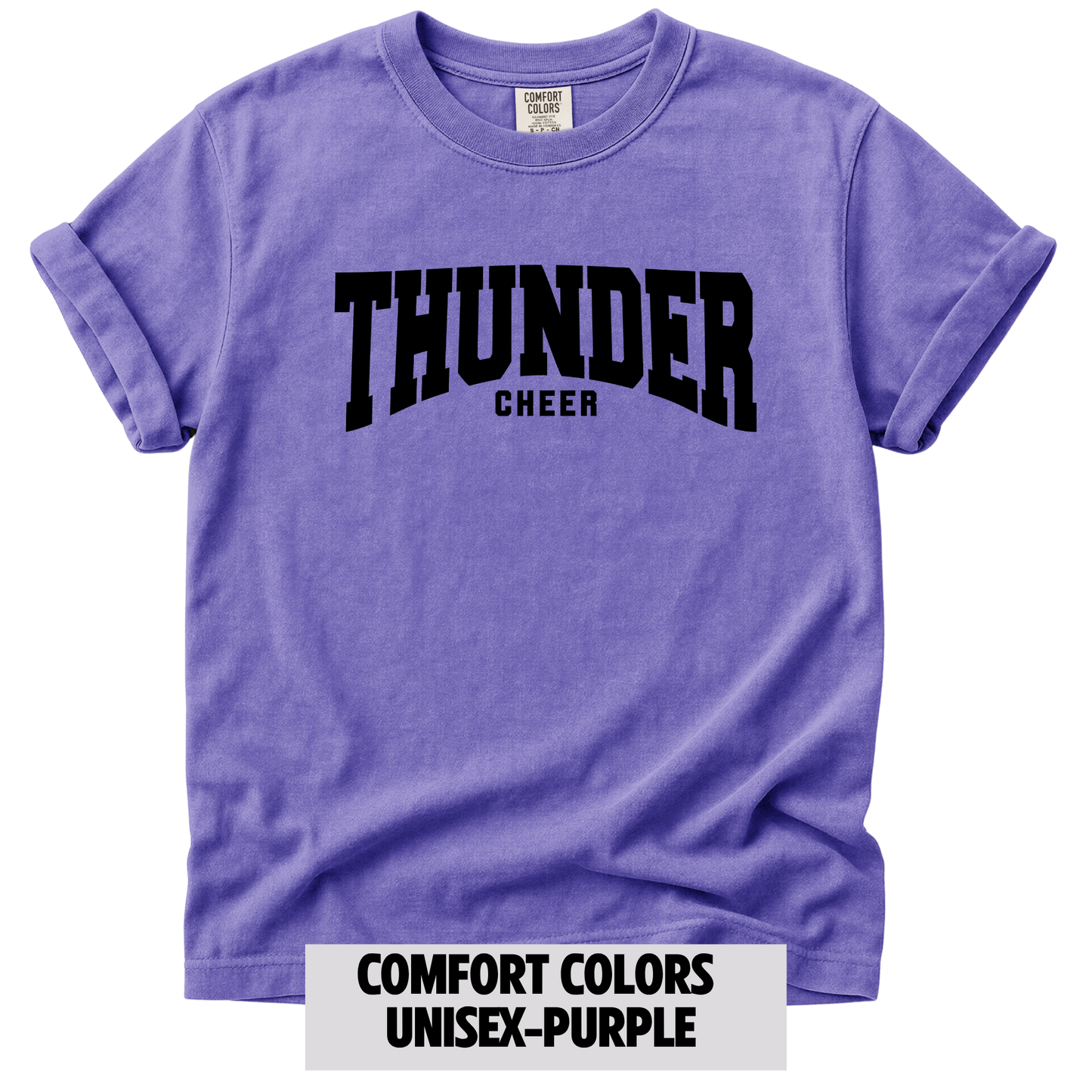Thunder Cheer Puff Print